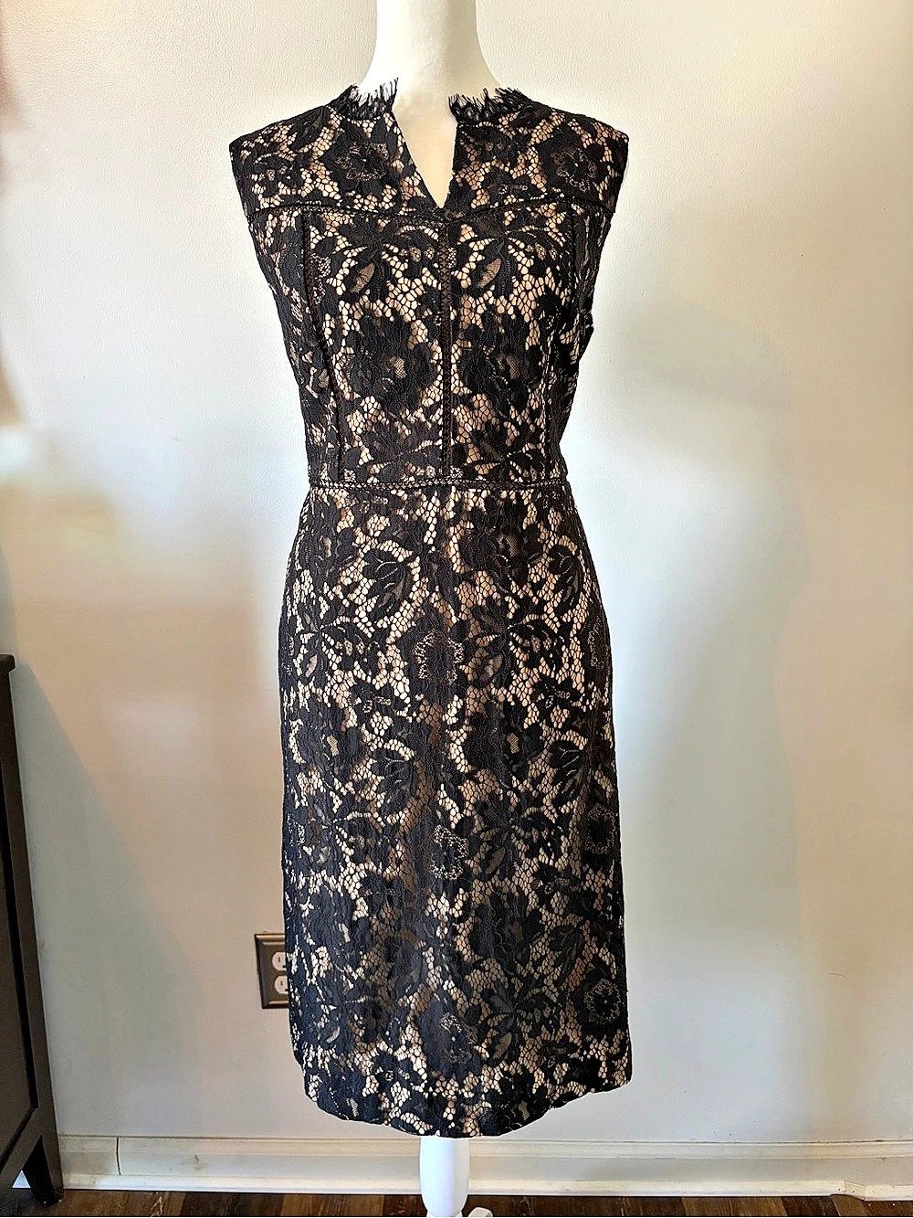 Talbots Autumn Lace Dress